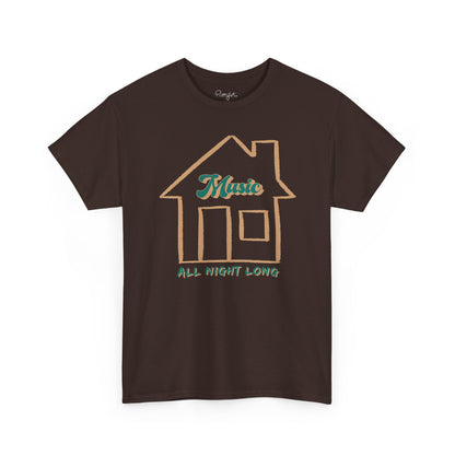 House Music All Night Tee — Party Shirt