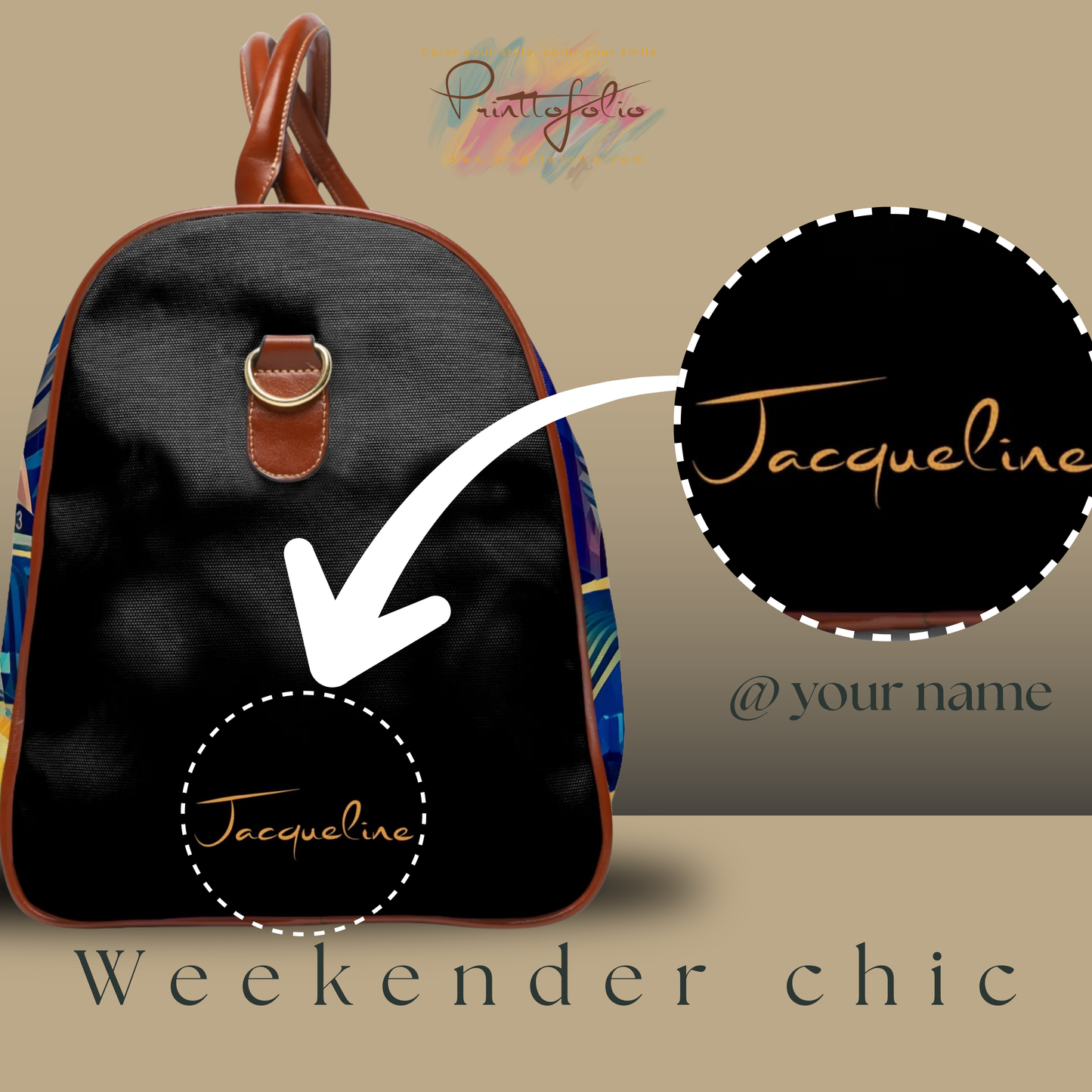 Yellow Taxi New York - Weekender bag