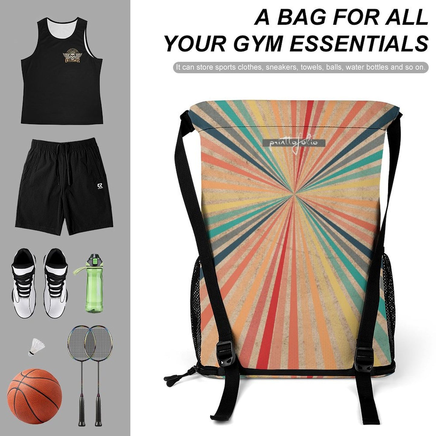 The sunburst - sport bag