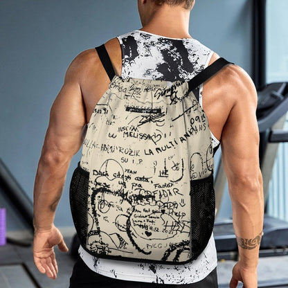 The busy wall - sport bag