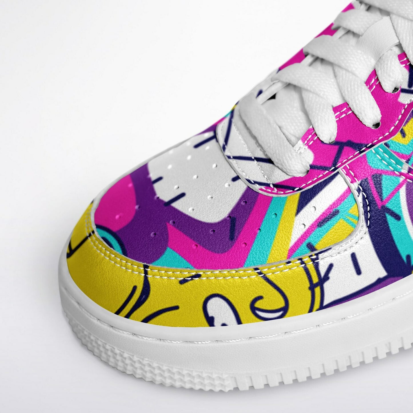 Graffiti - White Low casual sneaker shoes copy