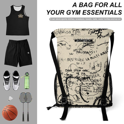 The busy wall - sport bag