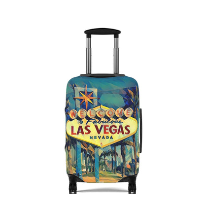 Las Vegas suitcase protector.