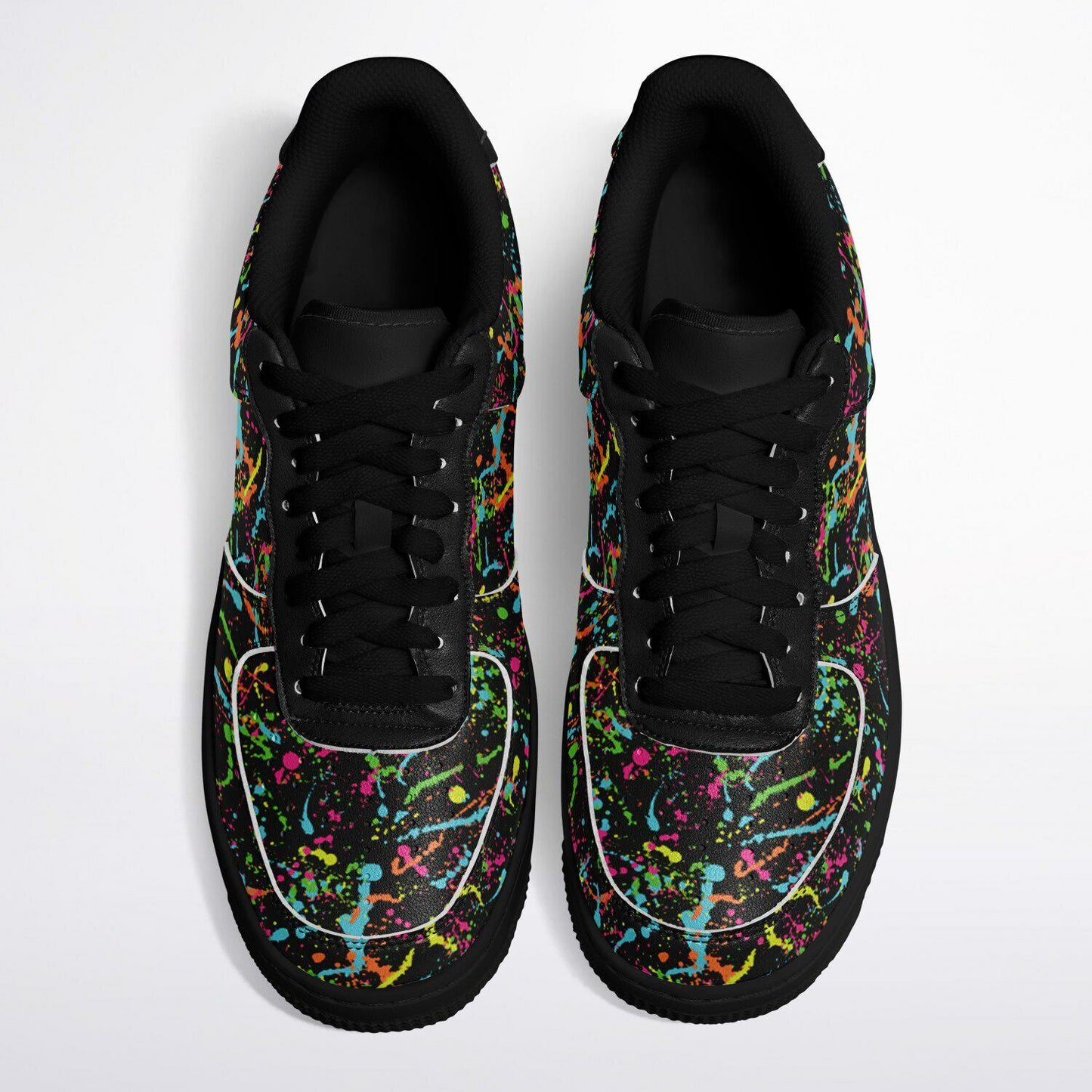 Custom Artistic Sneakers | Custom Casual Artistic Sneakers | Art-Inspired Sneakers | Pu Leather Sneakers for Men & Women