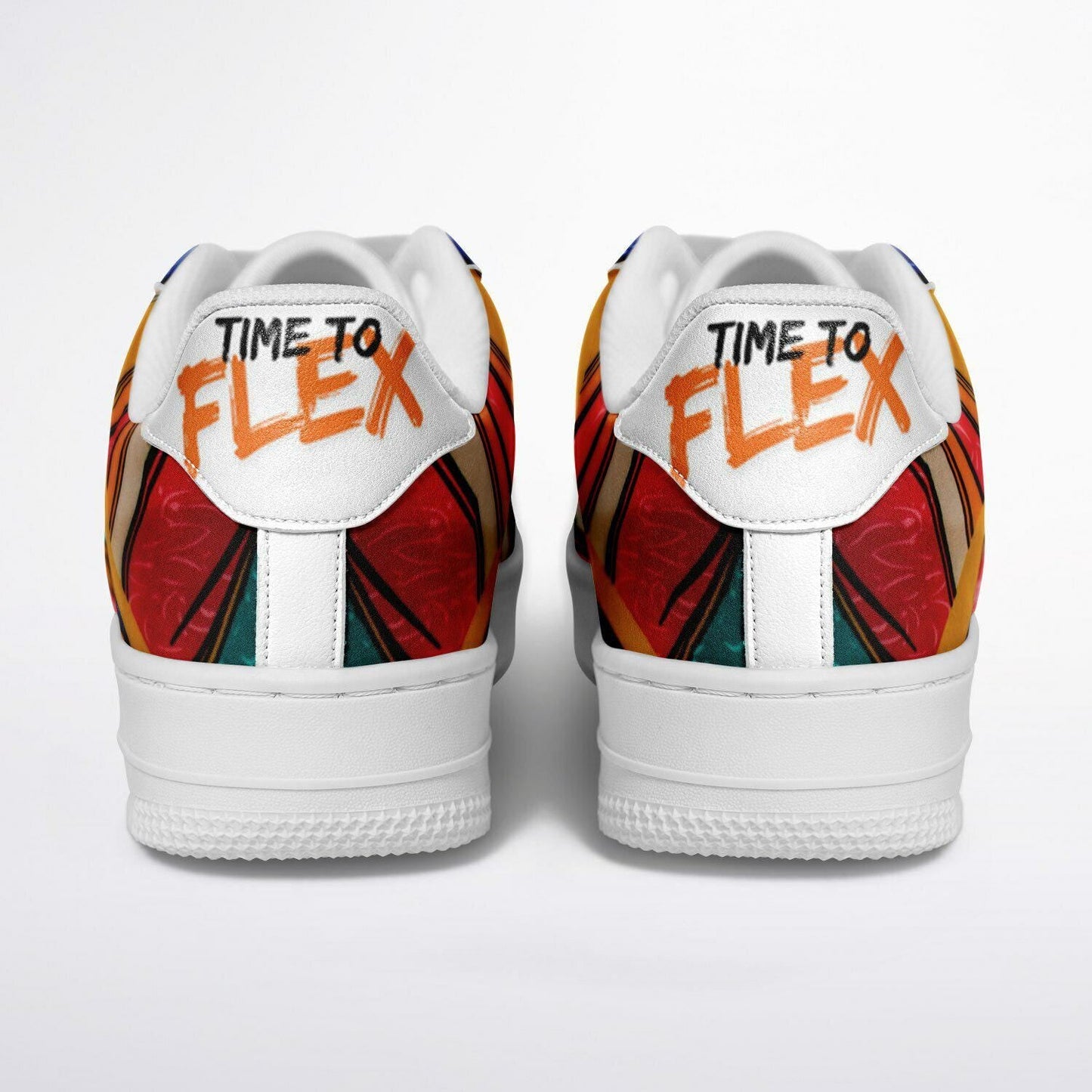 Custom Casual Sneakers Shoes | Flex Themed Sneakers | Unisex Pu Leather Sneakers | Flex Themed Shoes | Custom Athletic Shoes